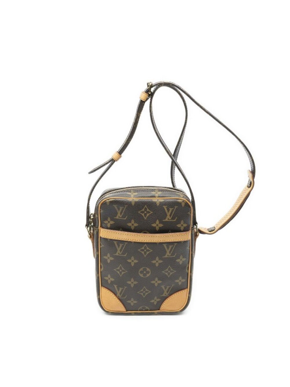 Louis Vuitton Danube Brown Monogram Canvas Crossbody